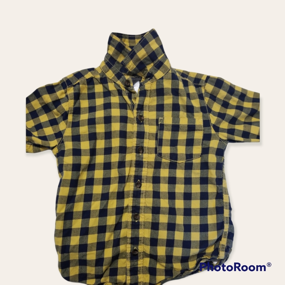 Carters Plaid Size 5 Shirt Boys